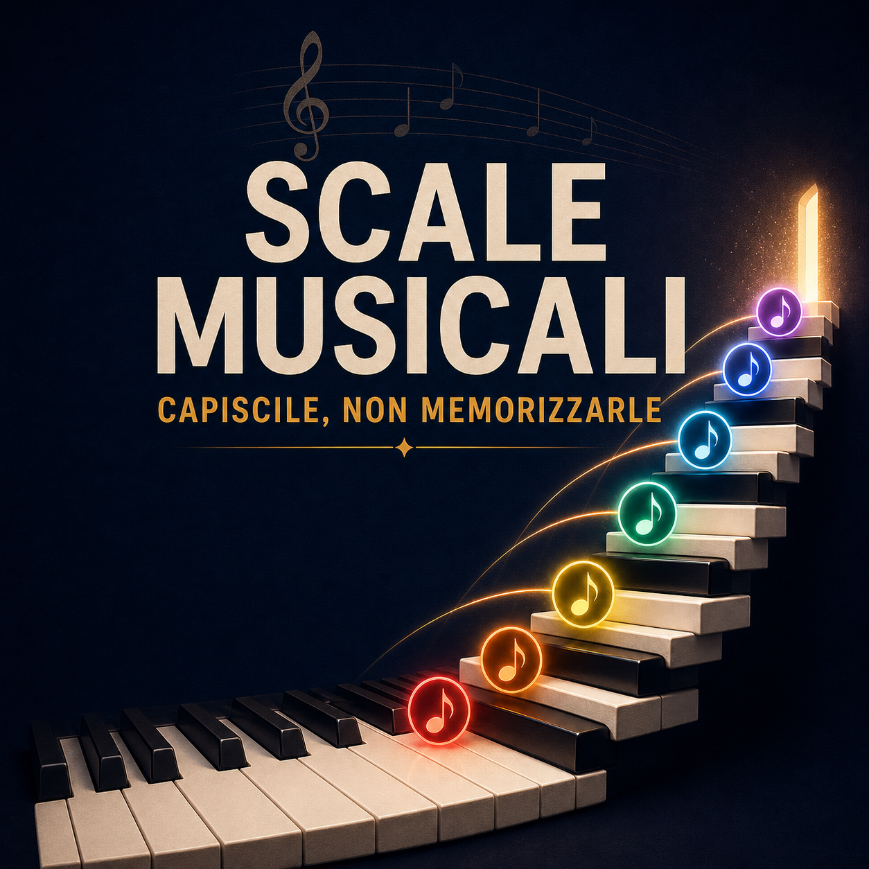 Scale musicali: guida completa con esercizi e soluzioni